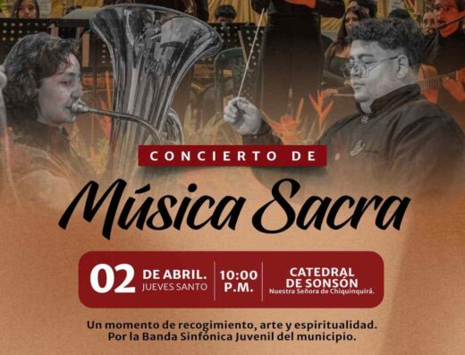 Concierto de Música Sacra en Sonsón 2026