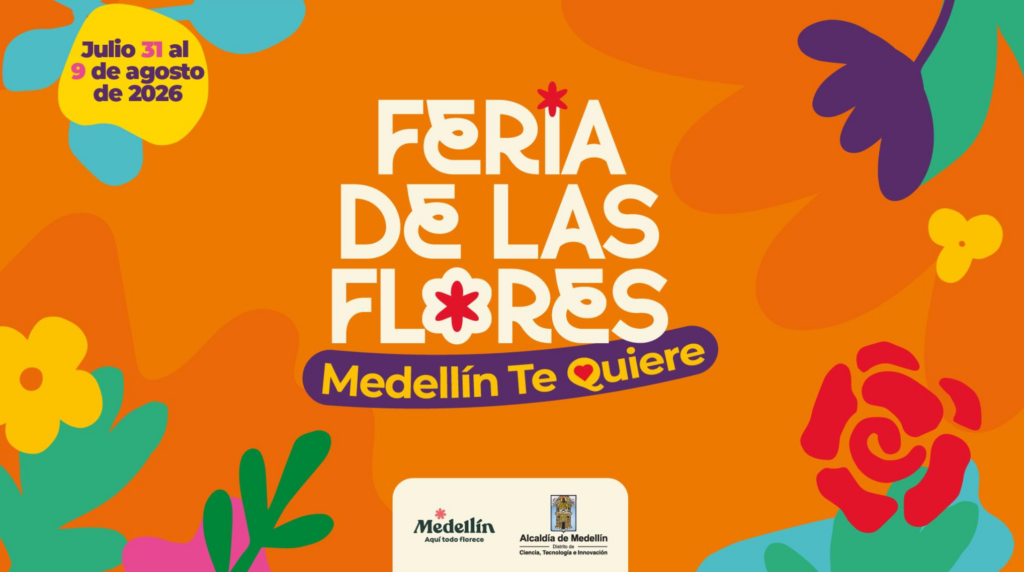 Programación oficial de la Feria de las Flores 2026 en Medellín con las principales actividades y eventos.